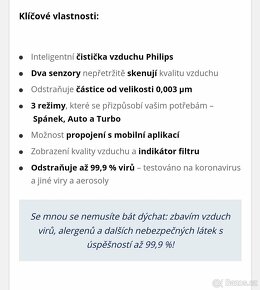 Čistička vzduchu Philips - 5