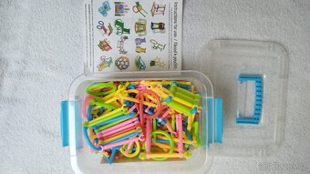 mix hraček - puzzle,zatloukačka,stavebnice,motorická kostka - 5