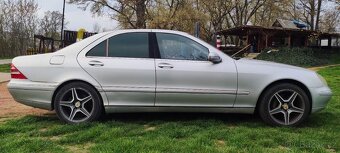 MB S400CDI 2001 naj. 350tis, SZ, max výbava, plně pojízdný - 5