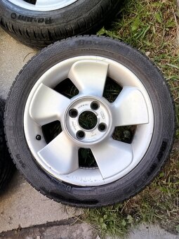 Alu kola r15 4x108 Ford Puma včetně pneu 195/50 R15 - 5
