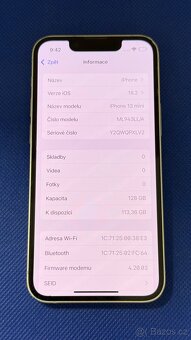 iPhone 13 mini 128GB White - 5