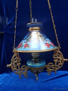 Petrolejová lampa - lustr - 5