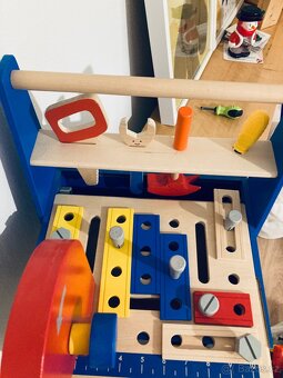 Woody dřevěný kutilský ponk / box s cirkulárkou - 5