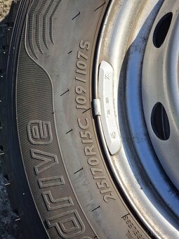 215/70/15C Letní kola Fiat Ducato 5x118 - 5