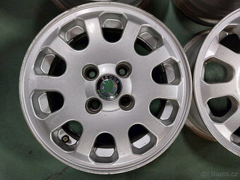 Originál alu disky 13" na Škoda Felicie - 5