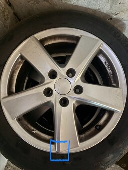 205/55/R16 letní/ 6.5Jx16/ET 50 - 5