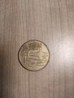 Pamětní mince dinopark-zoo Praha-letecké muzeum - 5