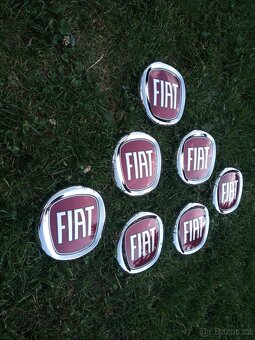 PRODÁM ORIGINÁLNÍ ZNAK NA FIAT PRŮMĚR 12CM DUCATO SCUDO ATD. - 5
