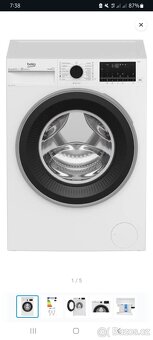 Parní pračka becko - 5