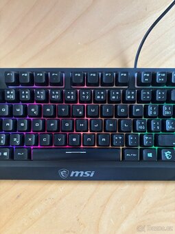 Herní klávesnice MSI Vigor GK30 I CZ Layout I RGB - 5
