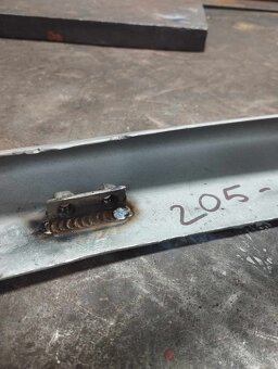 Zadní nárazník Tatra 603 - kompletní, nový chrom - 5