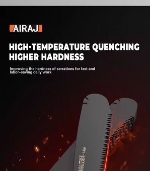 AIRAJ multifunkční skládací pila 30 cm - 5