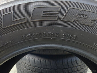 4x univerzální pneu Bridgestone Dueler 840 H/T 245/70 R16 - 5