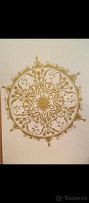 Mandala 2 - ručně malovaná (i na přání) - 5