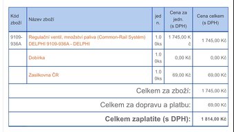 Regulační ventil množství paliva Mondeo mk4 - 5