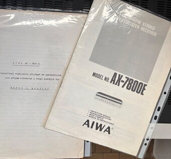 Aiwa receiver 2x 120 W + repro bedny - 5