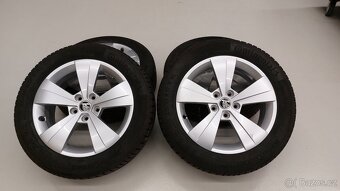 Alu kola 5x112 r17 Triton originál Škoda Superb - 5