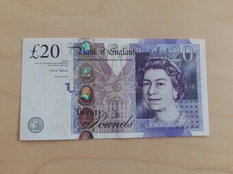Bankovky Velká Británie Královna Alžběta - 5
