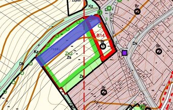 Prodej stavebního pozemku,obec Bohdalice-Pavlovice,CP 3936m2 - 5
