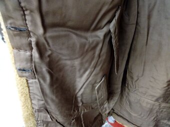 Retro dámský kožich + čepice - 5