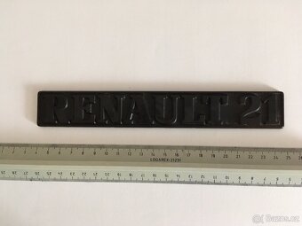 Renault 21 Nevada originálne emblémy, znaky - 5