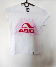 Nové bílé triko s krátkým rukávem Adio - 5