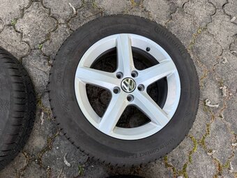 R16 ORIG.ZIMNÍ ALU KOLA 5x112 VW SHARAN 205/60/16 - 5