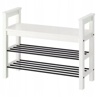 IKEA HEMNES věšák & lavice - 5