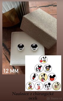 Naušnice z chirurgické oceli 12 mm - 5