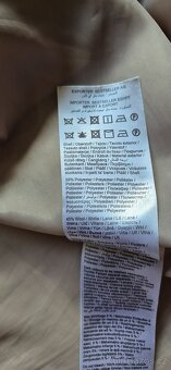 Béžový kabát ONLY – vel. S, vlna, krásný střih - 5