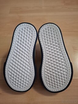 Botičky tenisky polobotky Apawwa velikost 22 bílo modré poli - 5