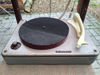 Retro gramofon Supraphon – funkční - 5