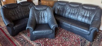 Luxusní kožená sedací souprava 3+2+1,6044 - 5