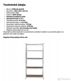 Nové hliníkové regály. - 5