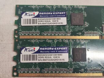 Velká sada RAM pamětí (DDR3, DDR2, DDR1) - 5
