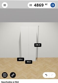 skříň Pax Ikea - 5