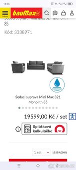Sedací set 3kusy - 5