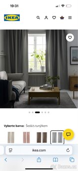 Ztmavující závěsy Ikea - 5