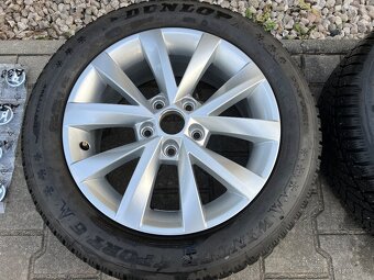 Zimní ALU sada Škoda Alcatras + Dunlop 205/55 R16 - 5