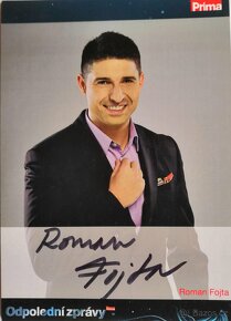 Prodám autogram karty moderátorů z TV PRIMA - 5