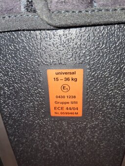 Autosedačka Recaro 15-36 kg - 5