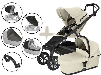 Kočárek Thule Urban Glide 4 Soft Beige 7 in 1 béžový - 5