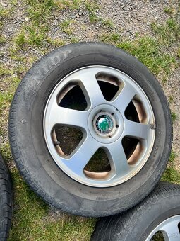Alu disky 5x100 Škoda Octavia Fabia VW - 5