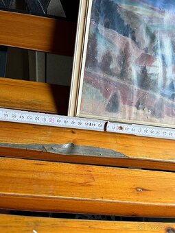 Starý Obraz Horská Vesnice 2– Sign. Z. Janda - 5
