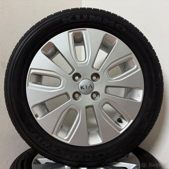 KIA RIO/STONIC 4x100 R16 ET43+LETNÍ 195/55R16 6mm - 5
