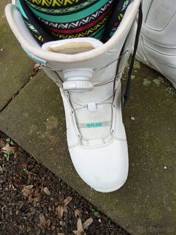 snowboard Burton 147 + boty 41 - 5