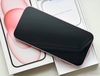 iPhone 15 Pink BATERIE 100% TOP - 5