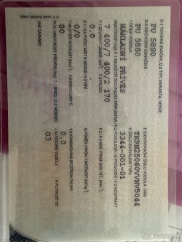 PU 5880 nákladní přívěs - 5