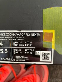 Běžecké boty Nike ZoomX Vaporfly % / vel. 36 - 5