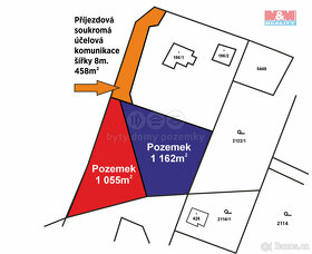 Prodej pozemku k bydlení, 1284 m², Bukovany - 5